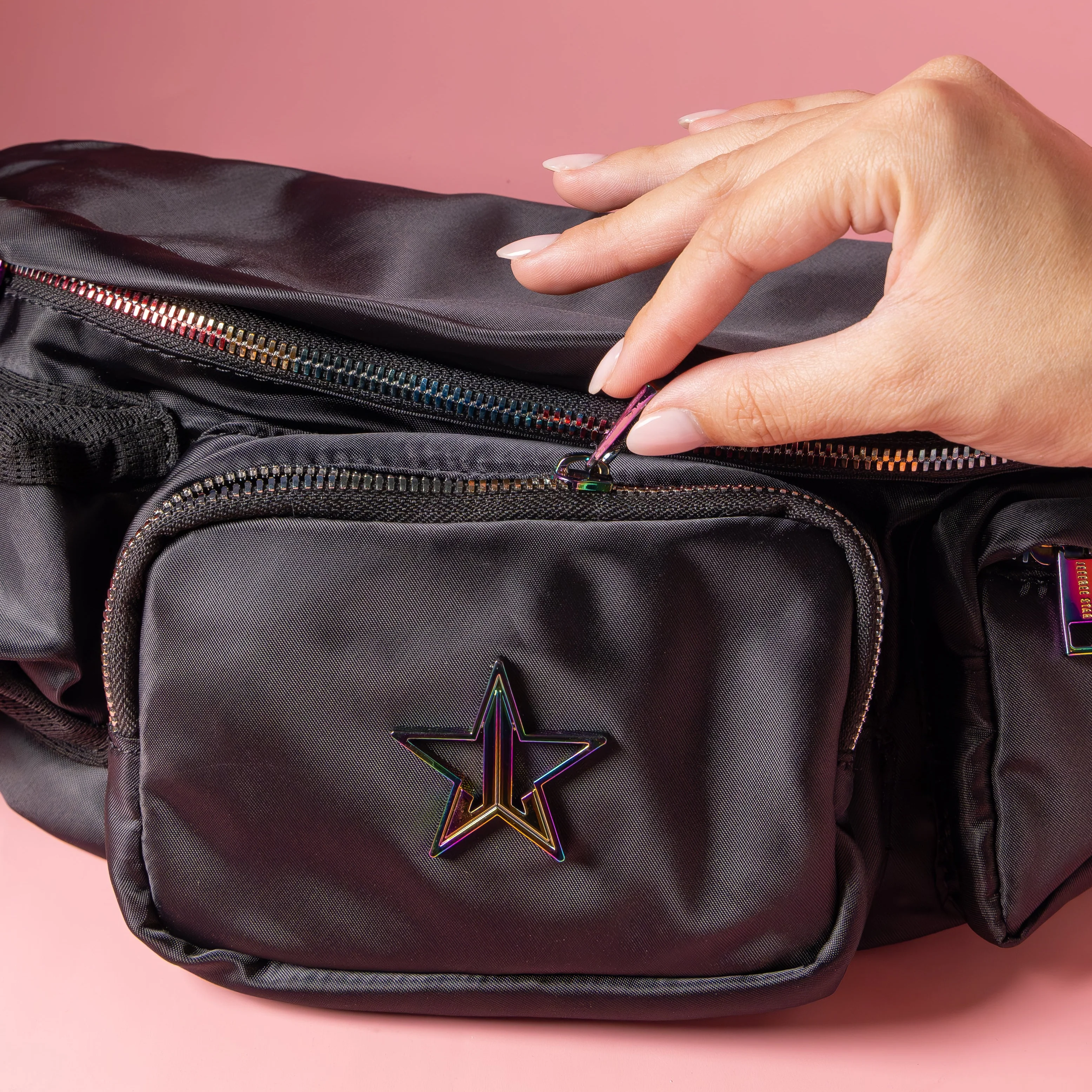Black Side Body Bag - Image 2
